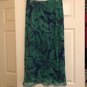 Cato comfy floral medium skirt